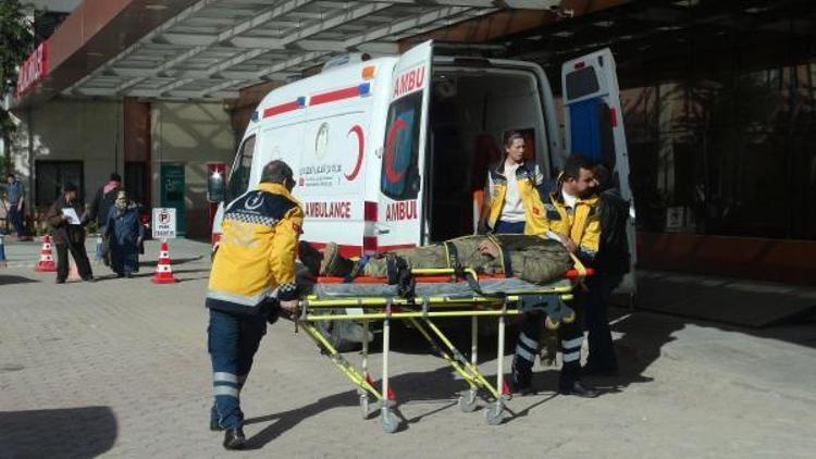 Fırat Kalkanında yaralanan 1 Türk ve 13 ÖSO askeri Kilise getirildi