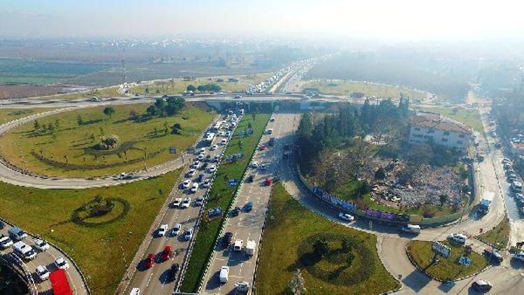 Bursa Acemler Kavşağı 10 yıl sonra tamamlanıyor