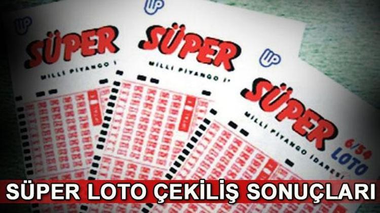 Süper Loto çekiliş sonuçları | 12 Ocak Perşembe