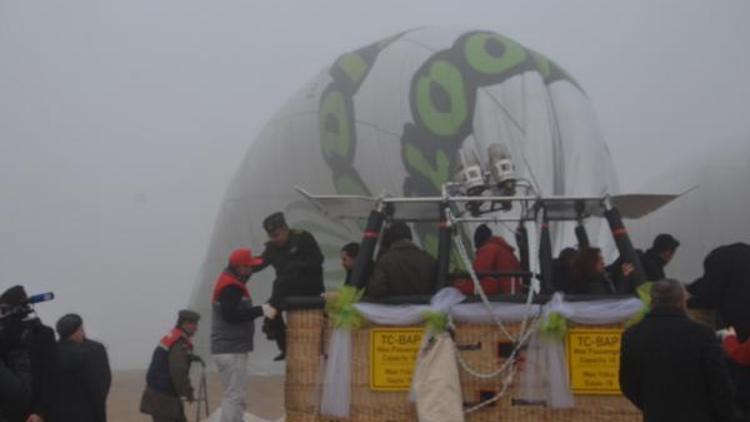 Pamukkalede bu yıl tekrar yapılması amaçlanan balon seferine sis engeli