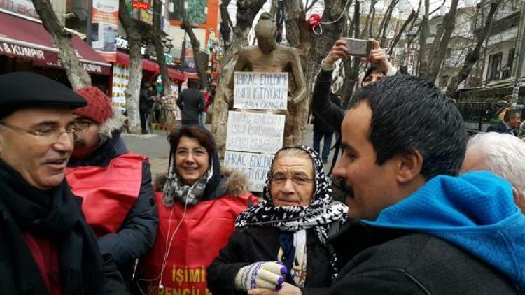 Polis eylemciye, CHP’li Mahmut Tanal da polise müdahale etti