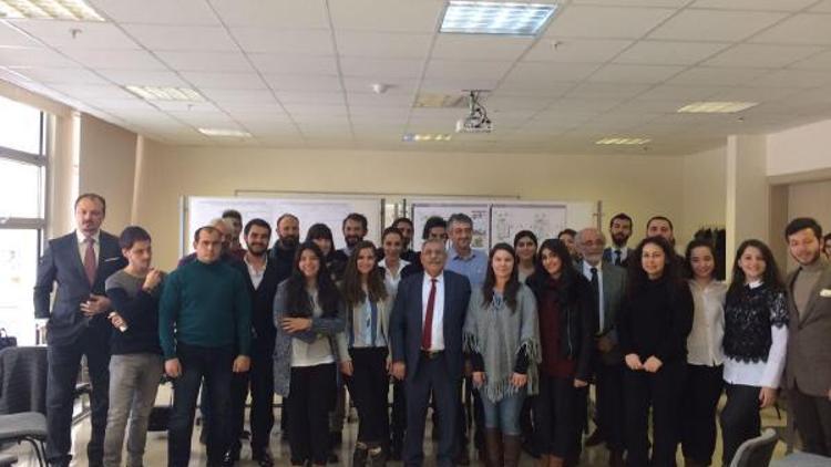 Başkan Karaaslan, Atılım Üniversitesi Mimarlık Fakültesi öğrencileri ile buluştu.