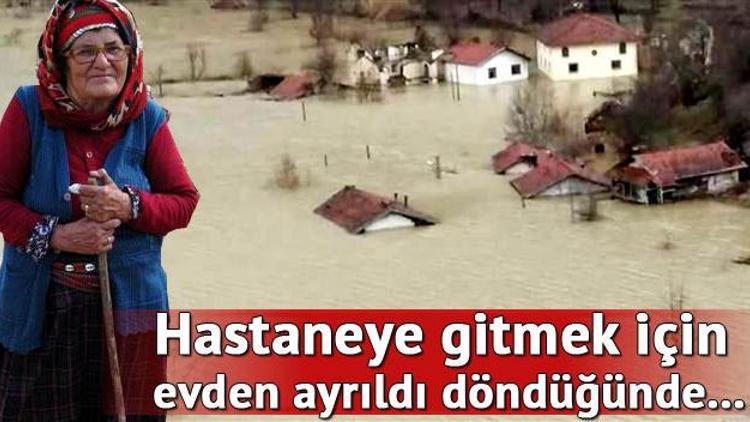 Bir köy baraj suyu altında kaldı