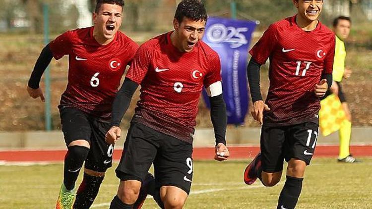 Türkiye U16-Slovakya: 3-0 (Ege Kupası)