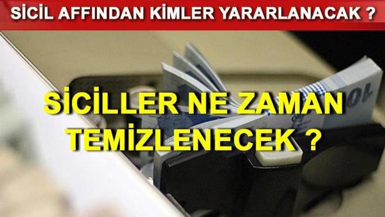 Sicil affından kimler yararlanabilecek