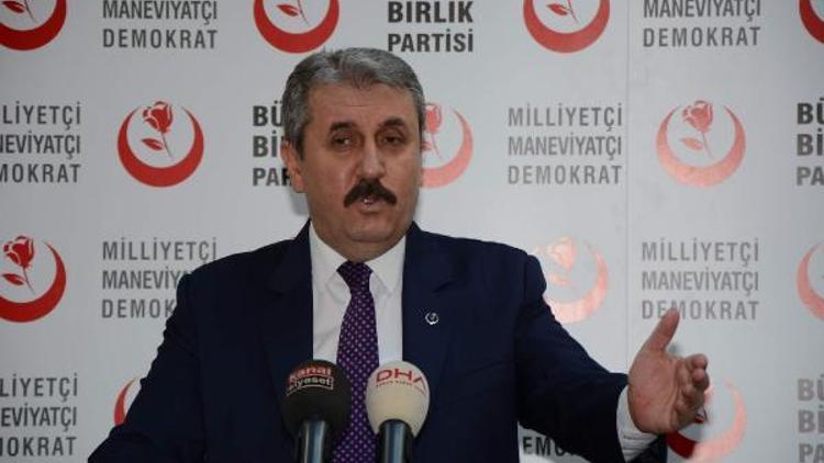 Destici: Başkanlık sistemi ve anayasa değişikliğinde helal bir Türkiye istiyoruz
