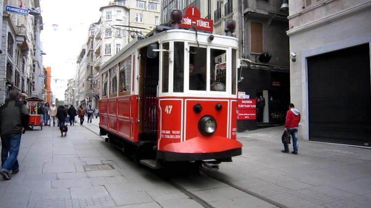 Taksimdeki nostaljik tramvay 6 ay çalışmayacak