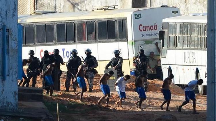 Brezilyada isyan çıkan cezaevine müdahale