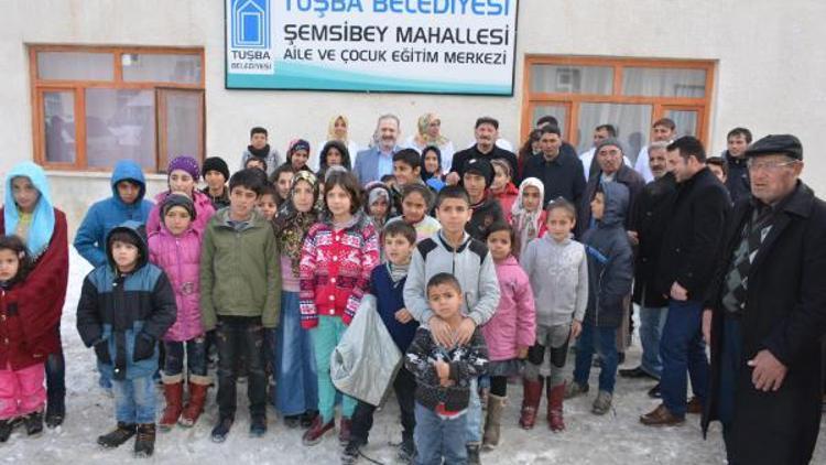 Tuşba Belediyesi Aile ve Çocuk Eğitim Merkezi açtı