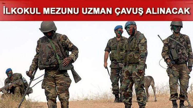 İlkokul mezunu uzman erbaş alımı için başvurular başladı