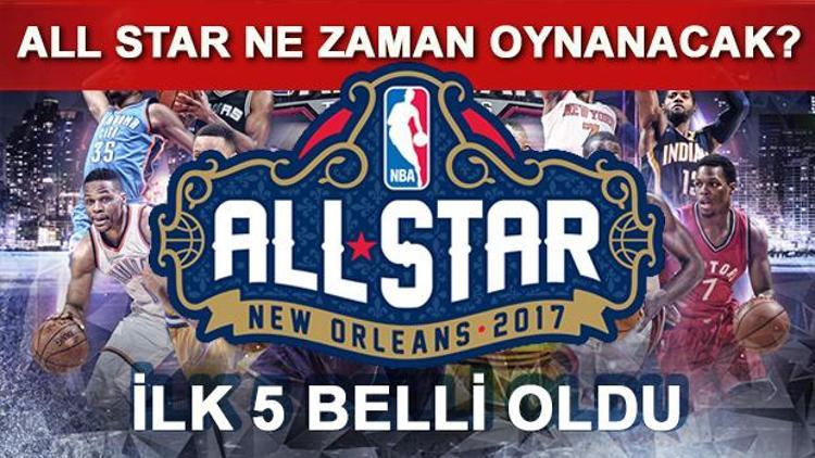 NBA All Star 2017 ne zaman İlk 5ler belli oldu