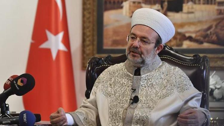 Diyanet İşleri Başkanı Görmez, Alman medyasına konuştu