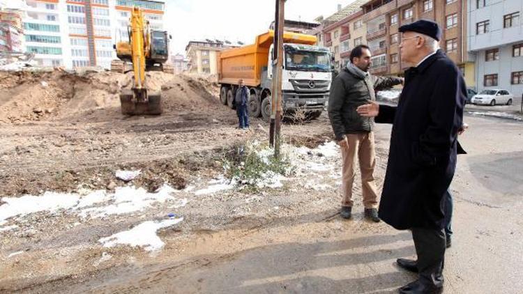 Şentepe şantiye alanına döndü