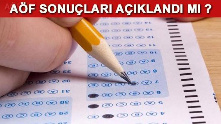 2017 AÖF final sınavı sonuçları ne zaman açıklanacak Anadolu Üniversitesi Rektörü açıkladı