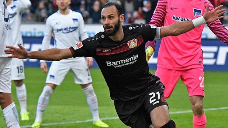 Leverkusen, Ömer ve Hakan’ın attığı gollerle 3-1 kazandı