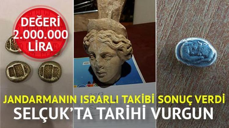 Tarihi eser kaçakçısı 2 kişi yakalandı