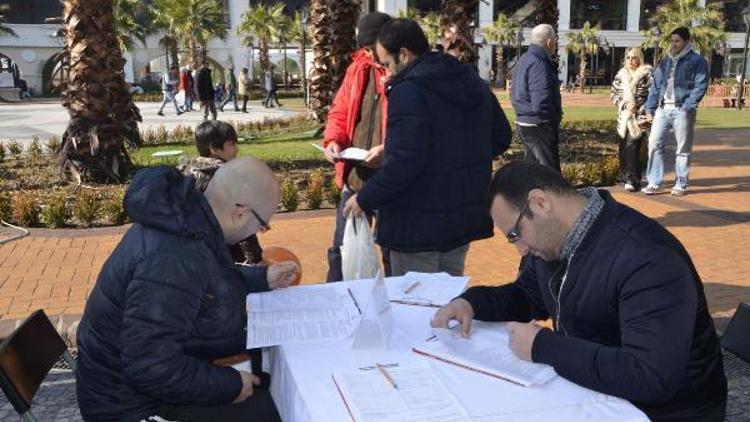 MaviBahçedeki kan bağışına yoğun ilgi