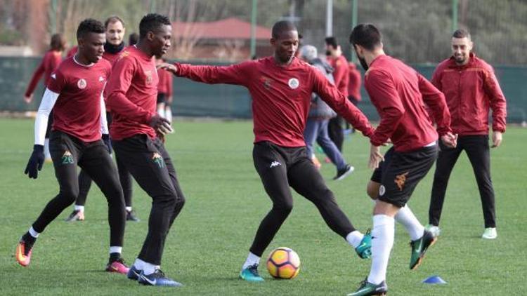 Alanyasporda Antalyaspor hazırlığı