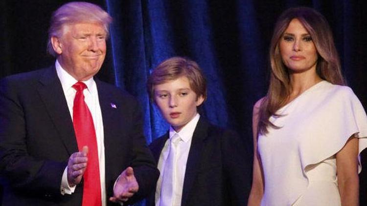 Barron Trump tweeti ünlü metin yazarını zor durumda bıraktı