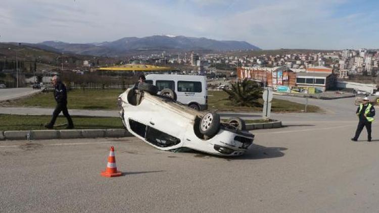 Samsundaki 4 kazada, 1i ağır 10 kişi yaralandı