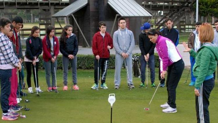 İşitme Engelliler Golf Milli Takımı seçmeleri Antalyada başladı