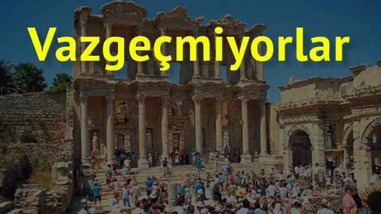 Avrupalı turist Türkiye’den vazgeçemiyor