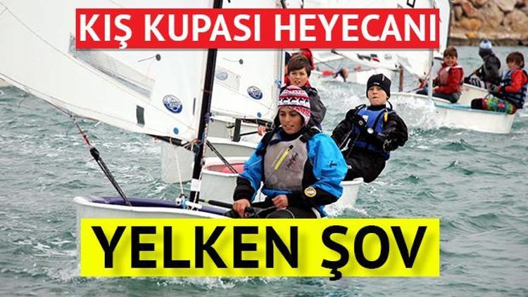 Çeşmede yelken şov başladı