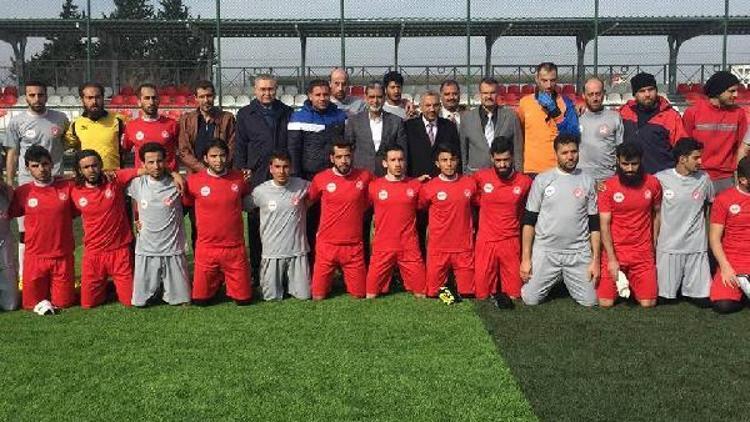 Suriye futbol takımlarından kardeşlik turnuvası