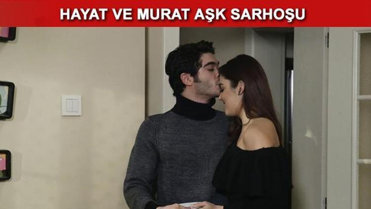 Aşk Laftan Anlamaz 28. bölüm fragmanında Hayat ve Murat aşk sarhoşu