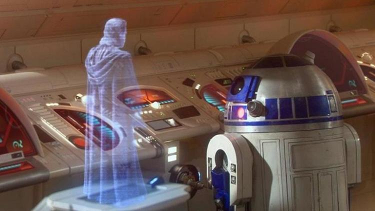 Star Warsun hologram teknolojisi gerçek oluyor