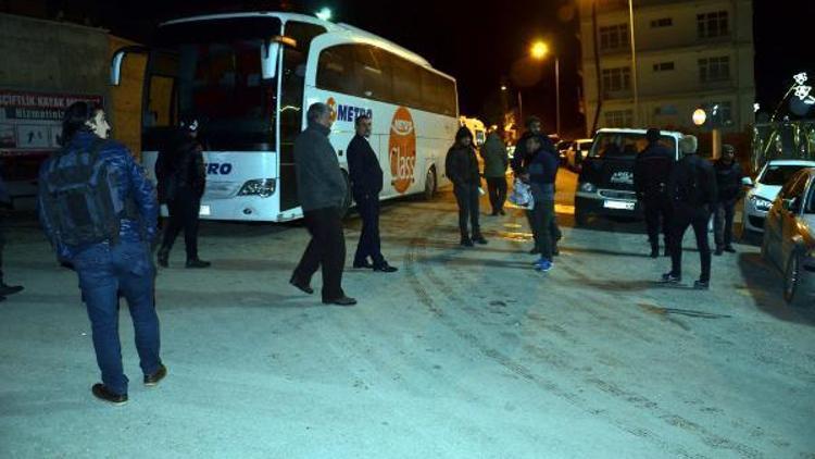 Freni boşalan otobüsü şoför, 3 kilometre sonra durdurabildi