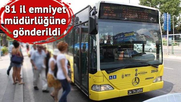 Otobüslerde sivil polis dönemi