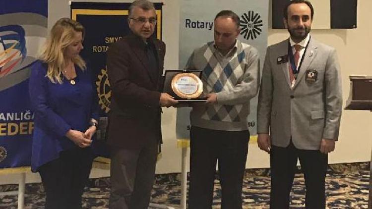 Kalaycı Mehmet Ustaya Rotary Meslek Ödülü