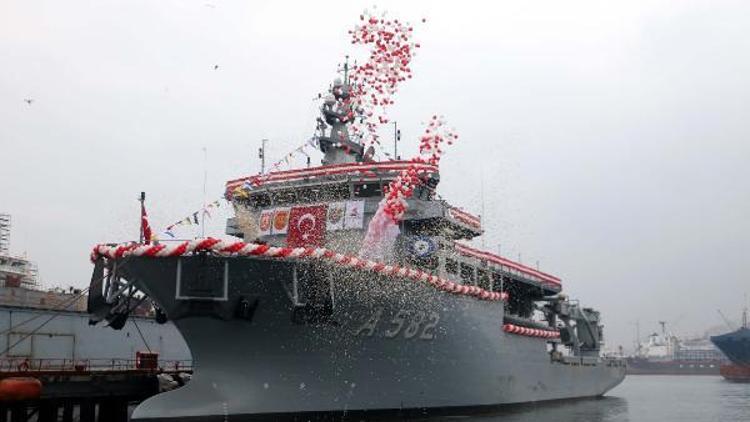 fotoğraflar//Bakan Işık, denizaltı kurtarma gemisi TCG Alemdarın teslim törenine katıldı