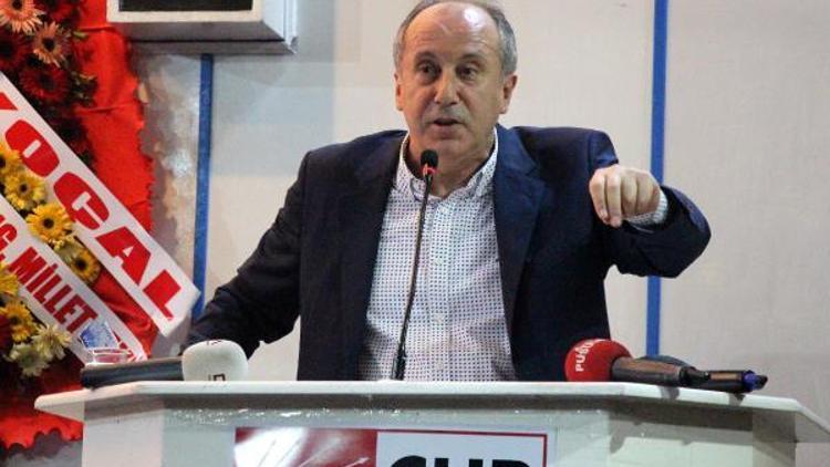 CHPli İnce: Ahlaksız koalisyon seçimden önce kurulandır