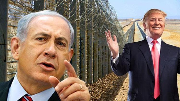 Netanyahudan Trumpa duvar desteği