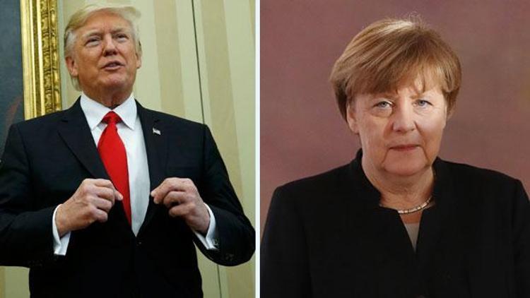 Trump da Merkel de hemfikir: NATO barışı korumada önemli