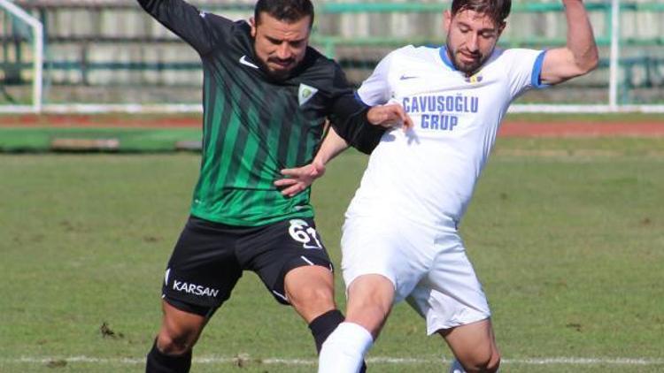 Derincespor-Manisa Büyükşehir Belediyespor: 3-3