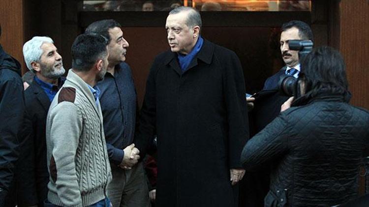 Erdoğandan 15 Temmuz gazisinin ailesine ziyaret