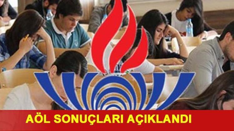 AÖL sonuçları açıklandı- İşte, AÖL çıkmış soruları