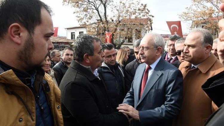 Kılıçdaroğlu, Güdül İlçe Başkanı Öngayın cenaze törenine katıldı