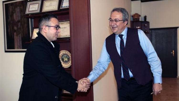 15 Temmuz Gazisi, Belediye Başkanı Ünver’i ziyaret etti