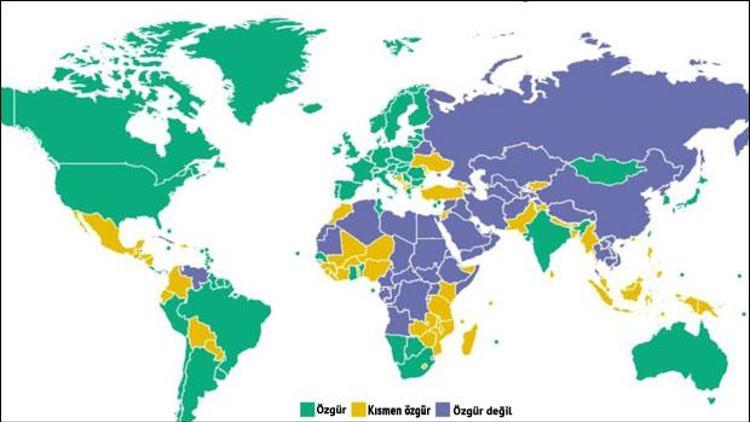 Freedom House: Türkiye özgürlüklerin en çok gerilediği ülke oldu