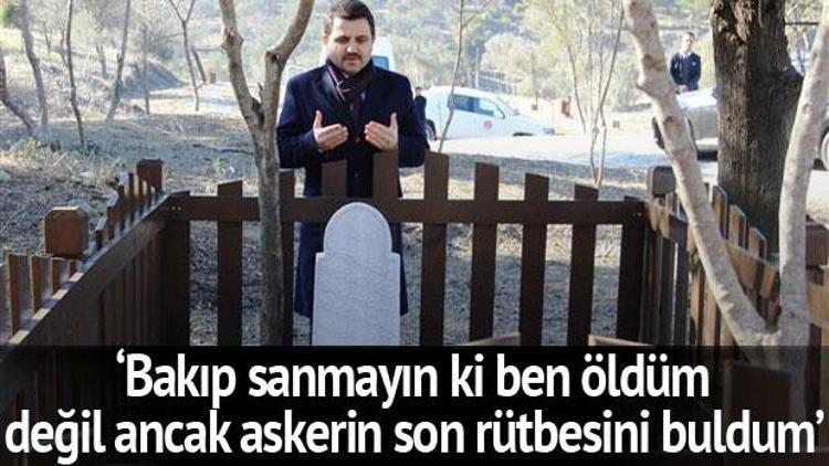 Çanakkale şehidi Mehmet Çavuşun mezarı 102 yıl sonra bulundu