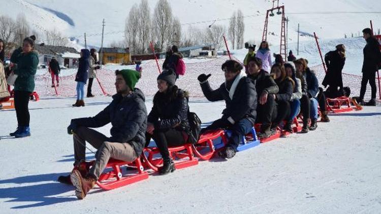 Elmadağda kayak keyfi