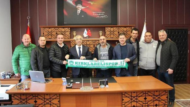 Kırklarelispor’dan Rektör Şengörür’e ‘hayırlı olsun’ ziyareti