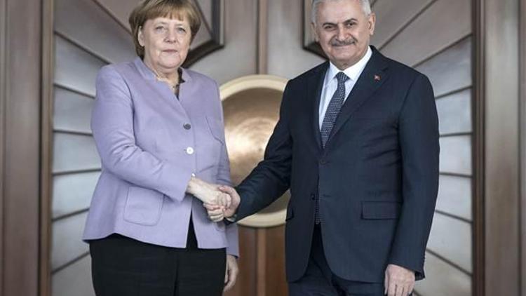 Başbakan Binali Yıldırım-Merkel görüşmesi başladı