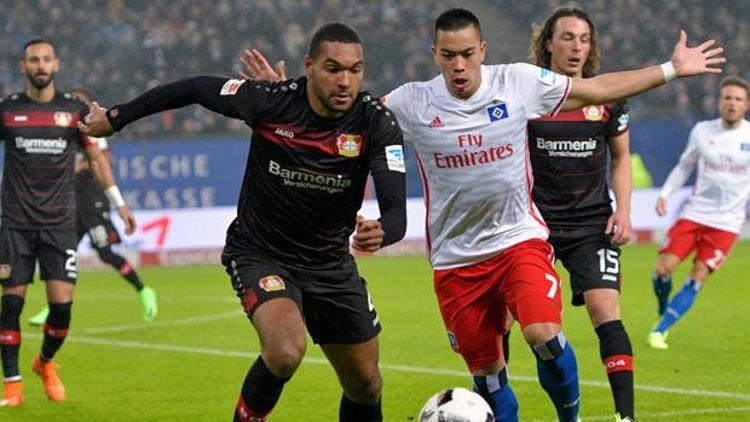 Leverkusen’e bir darbe de Hamburg’tan