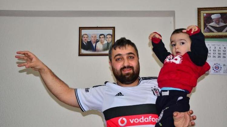 Fanatik baba oğlunun adını Beşiktaş koydu