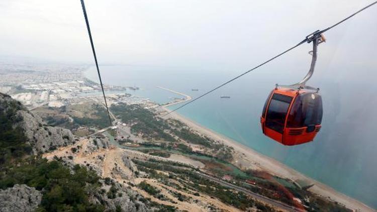 Tünektepe teleferikle 9 dakika